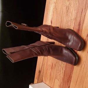 Nine west leather boots